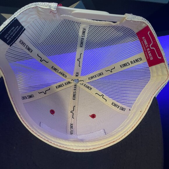 Kimes Ranch Jeans Snapback Hat - Cowboy Trucker Hat - Picture 2 of 3